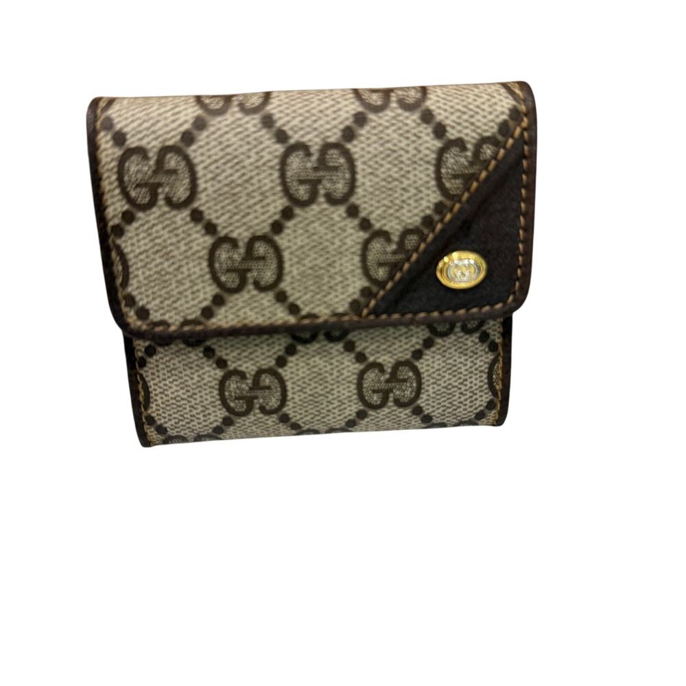 UNLISTED FRI LIVE!!! Louis Vuitton GG Supreme canvas and leather Coin Pouch